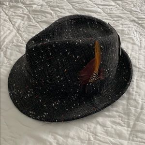 San Diego Hat Company Fedora with Feathers